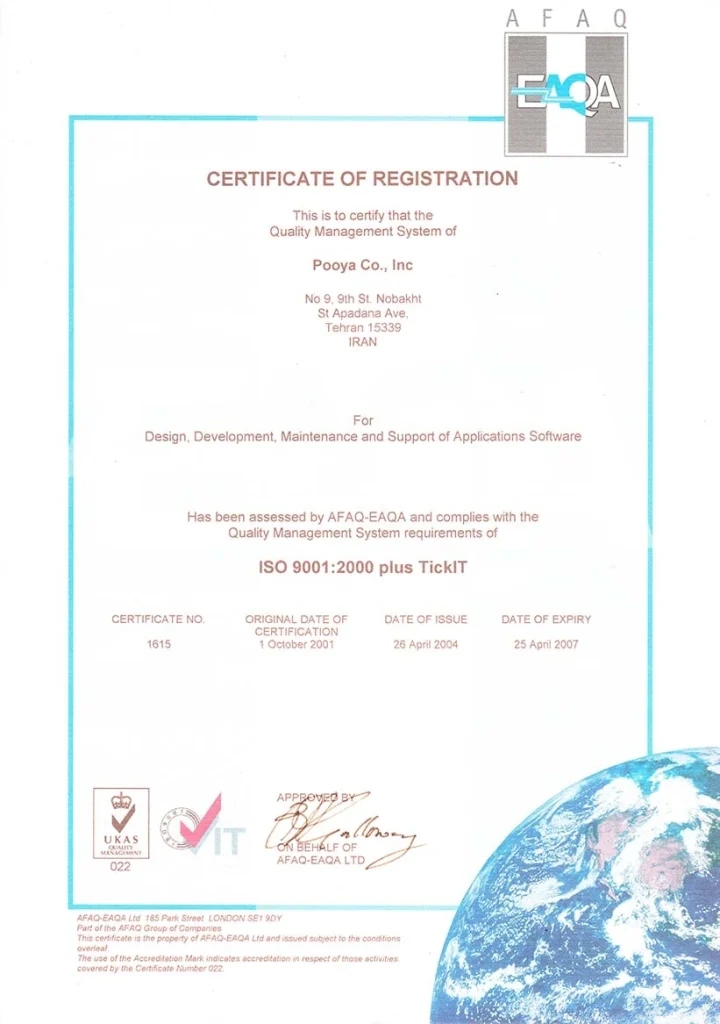 AFAQ-EAQA LTD